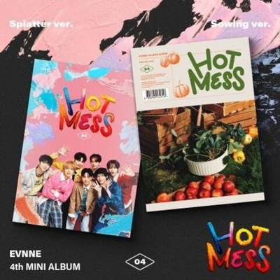 Альбом EVNNE - HOT MESS 4th Mini Album 2 Version SET