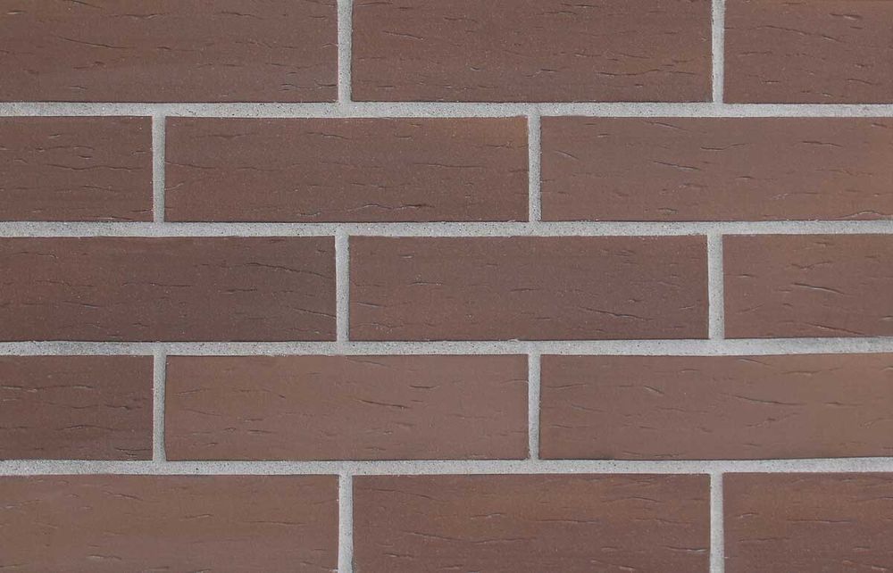 Terramatic, Koro Brown AK 2209, NF/240x71x14 - Клинкерная плитка для фасада и внутренней отделки