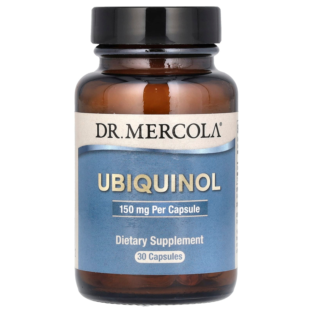 Dr. Mercola, убихинол, 150 мг, 30 капсул
