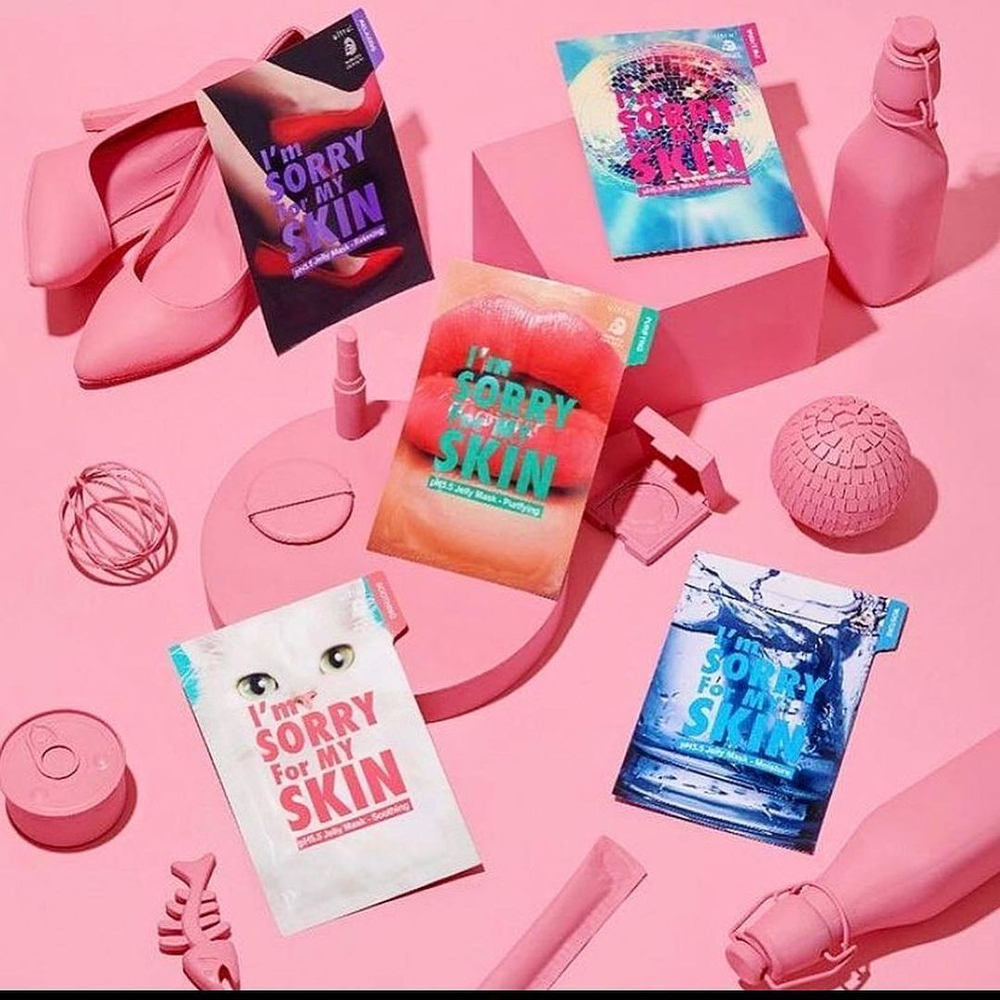 Тканевая маска для сияния кожи I'm Sorry for My Skin pH 5.5 Jelly Mask Brightening (Disco)