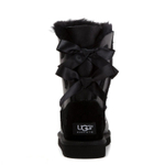 Угги Bailey Bow Metallic Black