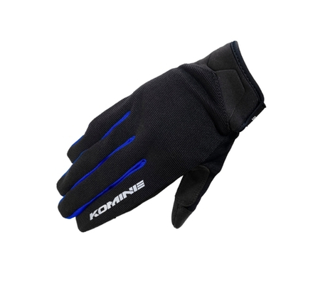Мотоперчатки Komine GK-1683 Black-Blue 3XL