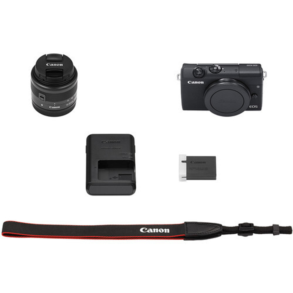 Canon EOS M200 Kit 15-45 IS STM (black)