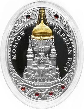 2 доллара 2013 Ниуэ «Яйца Фаберже - Московский Кремль»