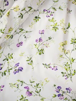 Простынь на резинке "Горошек" 180х200 см Сказка сатин