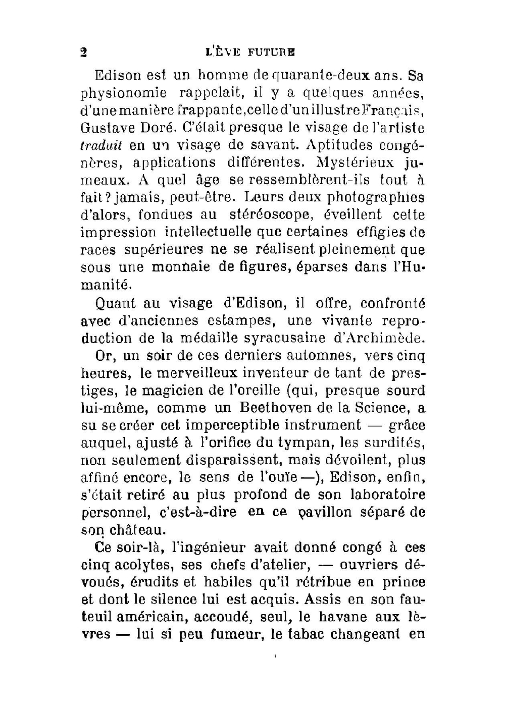 L'Êve future | Comte de Villiers de L'Isle-Adam