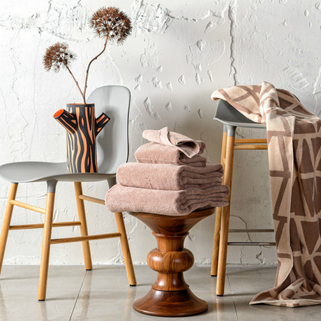 Полотенце 50х90 Tkano Essential коричневое