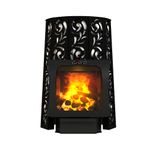 Дровяная банная печь Grill'D Violet Long Window Max Pro