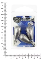 Груз "Колокол" с быстросьемной застежкой (3шт/уп)