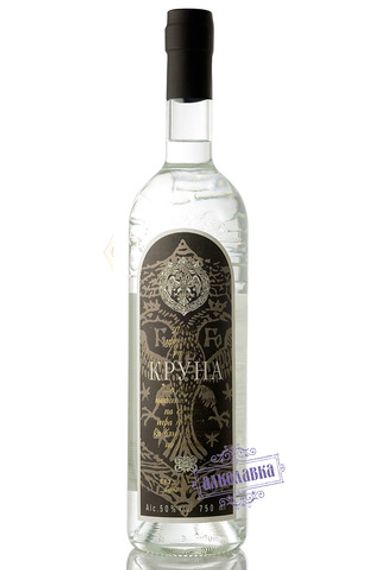 КРУНА. ДИСТИЛЛЯТ ВИНОГРАДНЫЙ ВЫСОКОЙ КРЕПОСТИ 50%. 0,75 Л