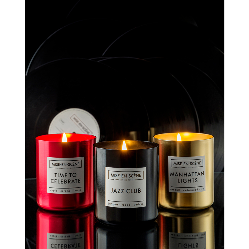 Свеча ароматическая mise en scene, jazz club, 50 ч