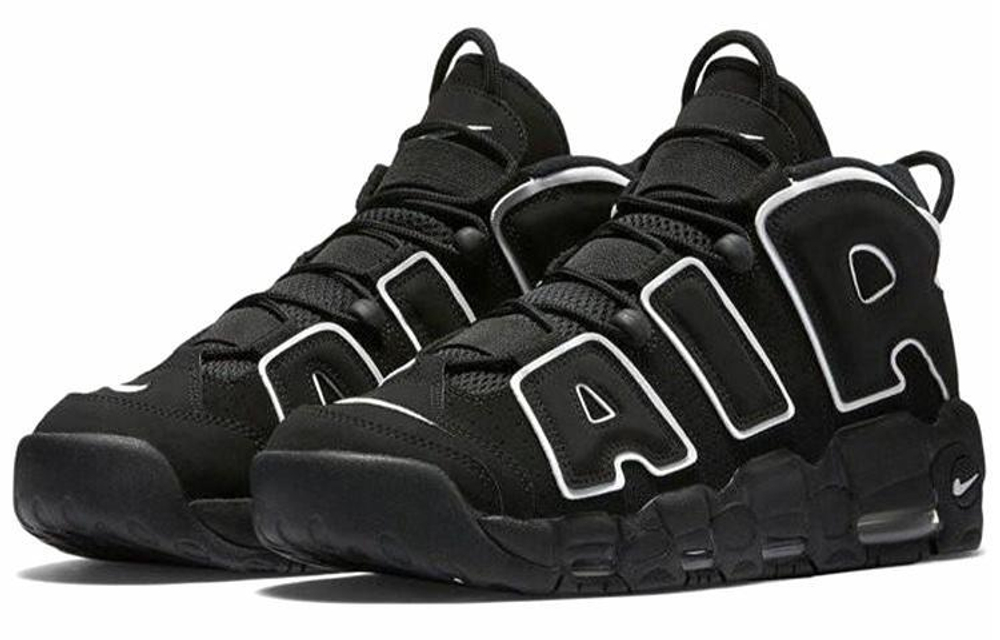 Кроссовки Nike Air More Uptempo Black White