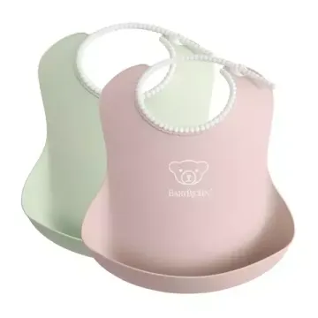 BabyBjorn Нагрудники мягкие с карманом 2 шт