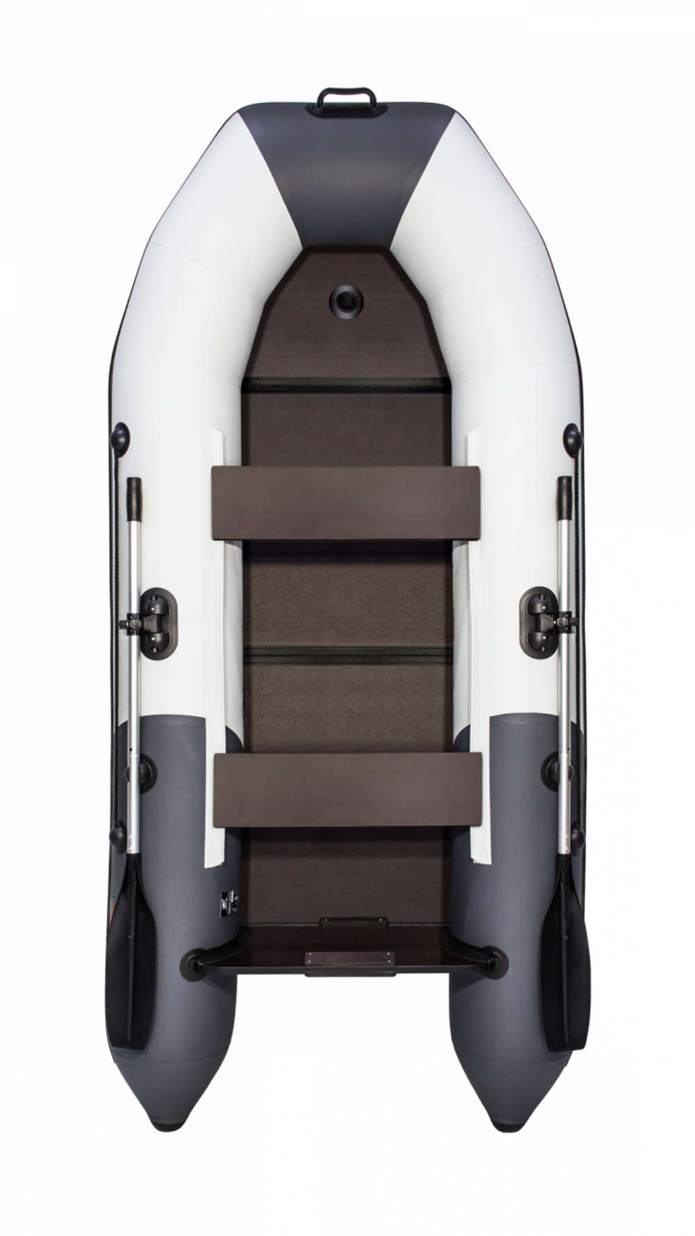 Таймень NX 2850 серый-графит Слань-киль (Лодка ПВХ под мотор)