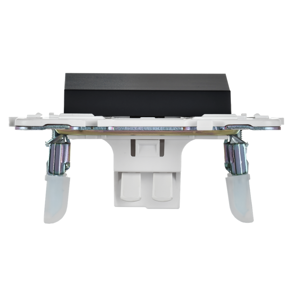 SKANDY Выключатель 1-клавишный проходной 10А SK-V02Bl черный IEK