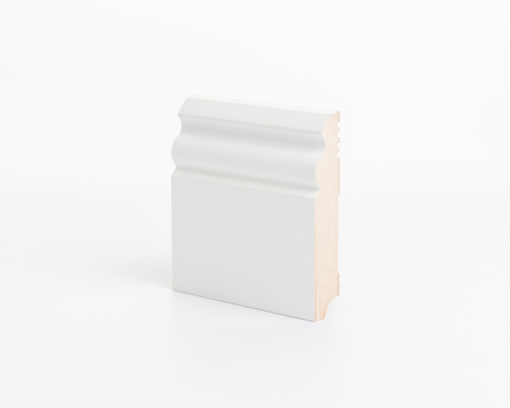 Плинтус напольный под покраску P5.100.18 МДФ Deartio 100x16x2070 мм