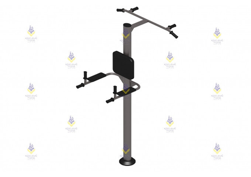 Уличный тренажер «Вертикальный пресс + Турник»