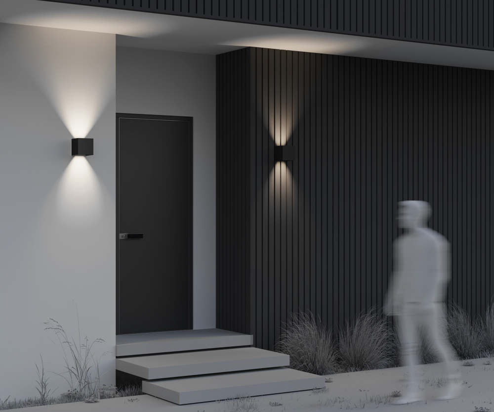 Уличный настенный светодиодный светильник Maytoni Fulton O572WL-L20B3K