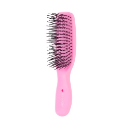 Парикмахерская щётка I Love My Hair "Spider Soft" 1503 S, матовая розовая