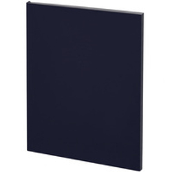 Ежедневник Flat Maxi, недатированный, иссиня-черный