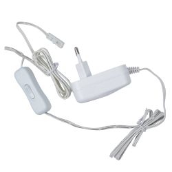 ULM-F31-9W-NW IP20 SILVER Светильник светодиодный поворотный для интерьерного освещения. В комплекте с адаптером. Длина 59 см. Материал корпуса алюминий. цвет серебро. Белый свет. Упаковка-картонная коробка.