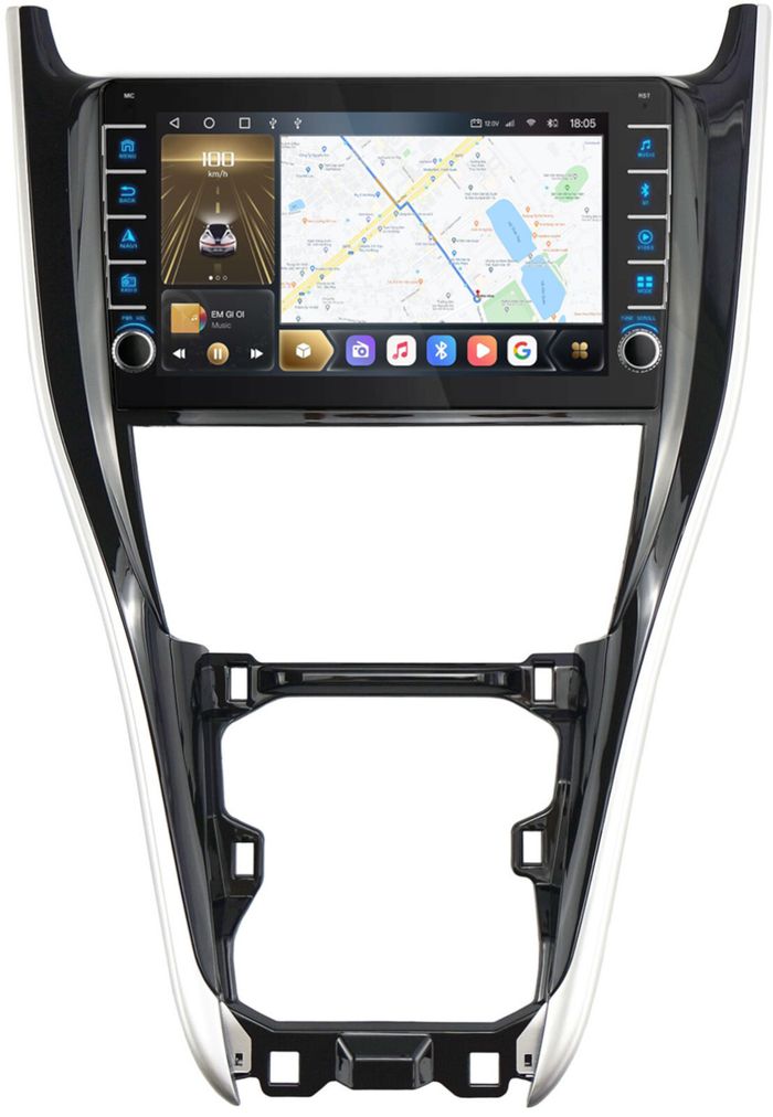 Магнитола для Toyota Harrier XU60 2013-2017 - Kuberg OL-1694 Android 12, Быстрая, CarPlay, 4G SIM-слот