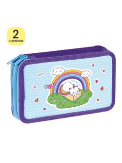 Пенал 2 отделения, 190х110 ArtSpace (Rainbow), ткань