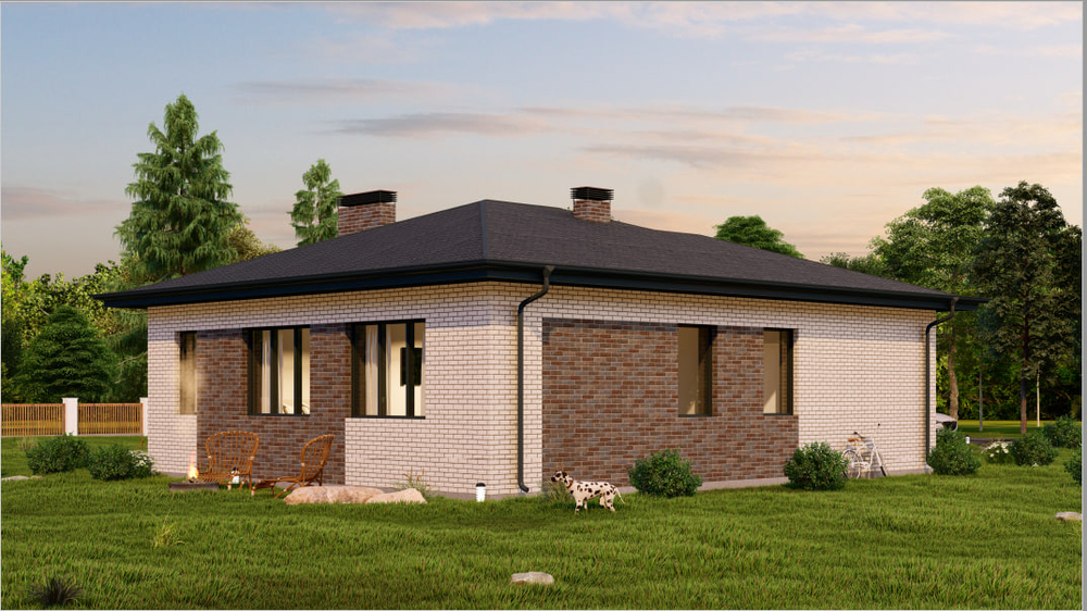 Проект Дома 84,9 кв. м К-54