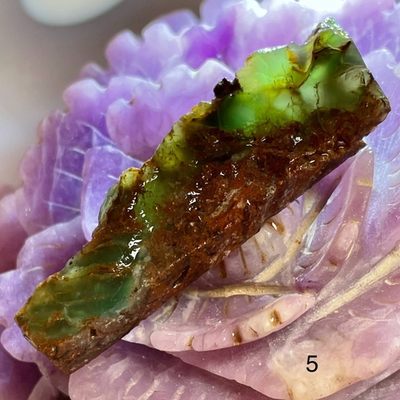 44241 Хризопраз Срез 27-51мм