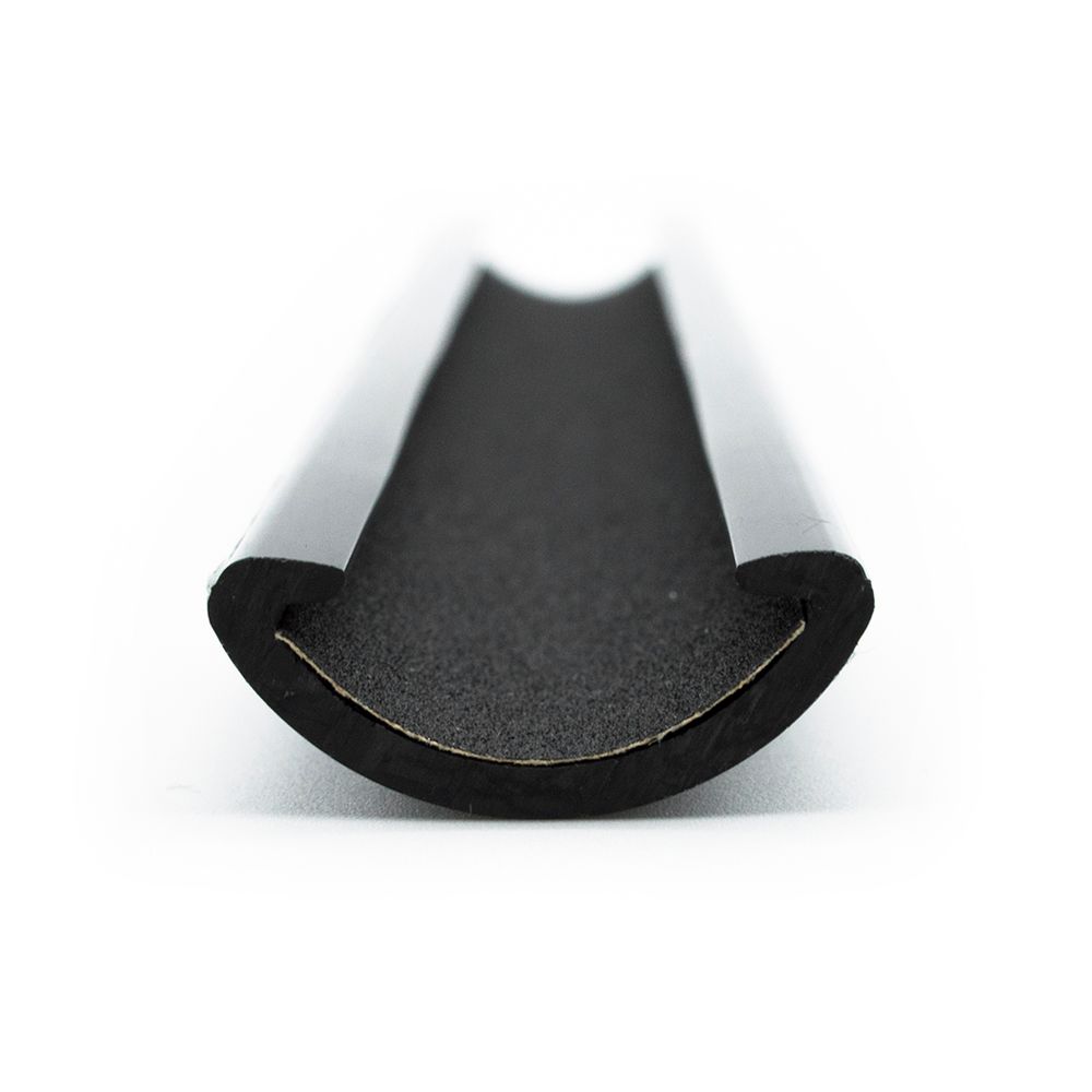 Махровка- триммер 9" для наклейки (черная)