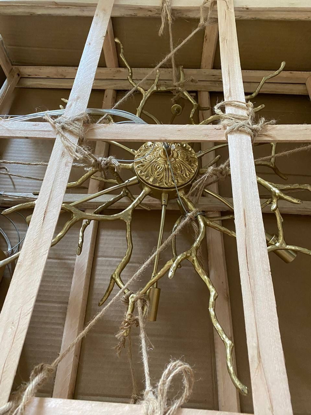 люстра Glamour Round Copper II D60