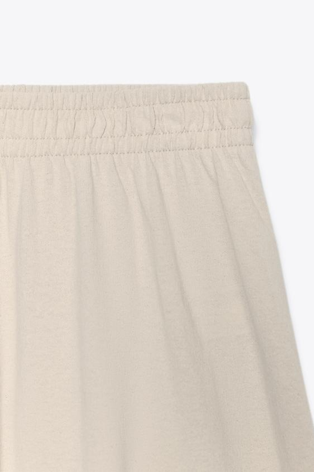 ZARA ПРЯМЫЕ БРЮКИ В СТИЛЕ РУСТИК, ПЕСОЧНЫЙ