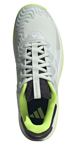 Мужские кроссовки теннисные Adidas SoleMatch Control M - crystal jade/cloud white/lucid lemon