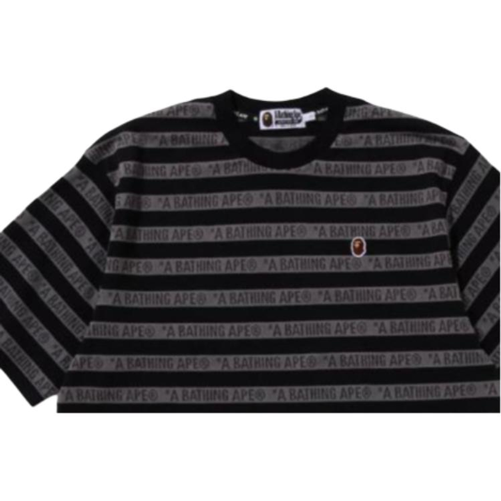 A Bathing Ape Bathing Ape All Over Logo черный