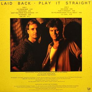 Laid Back / Play It Straight (LP)