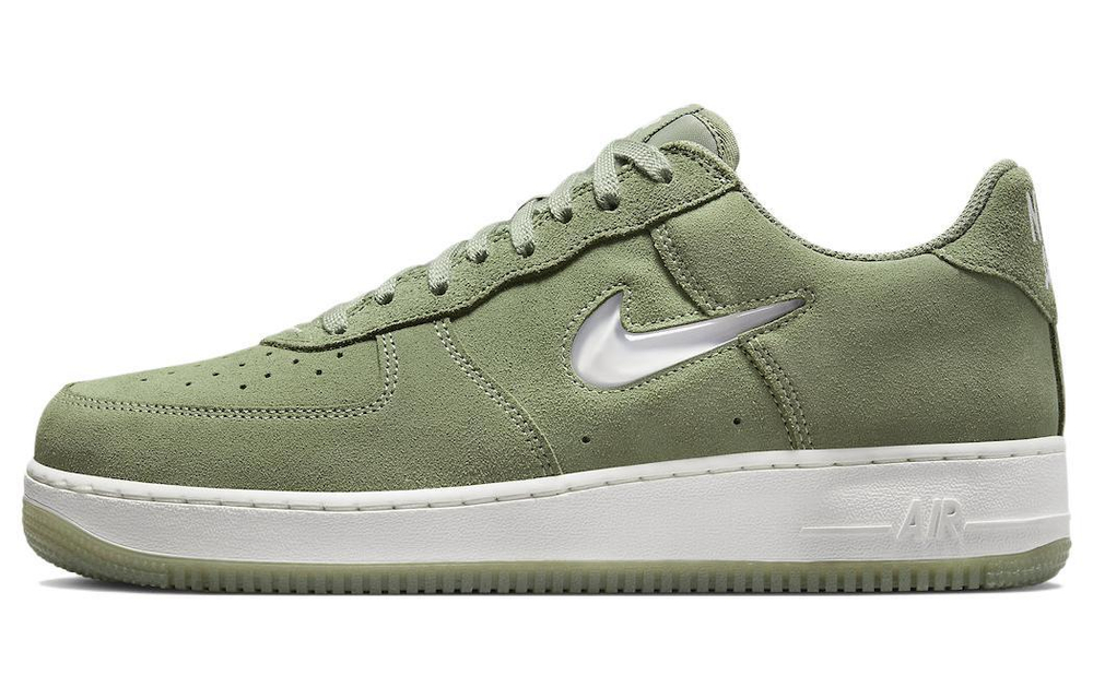 Кроссовки Nike Air Force 1 Low Jewel "Oil Green" (Женская размерная сетка)