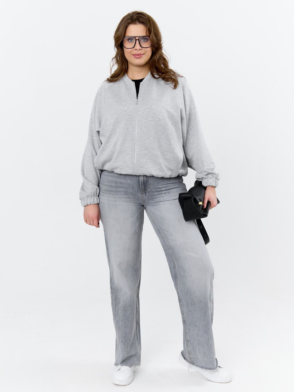 Бомбер Нео-1 Виотекс СЕРЫЙ МЕЛАНЖ