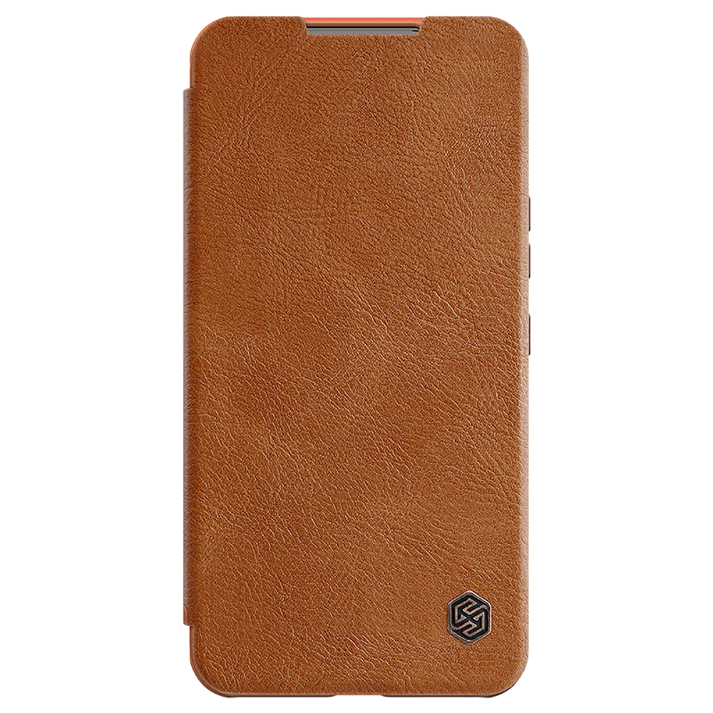 Кожаный чехол-книжка Nillkin Leather Qin Pro для Samsung Galaxy S22 Plus