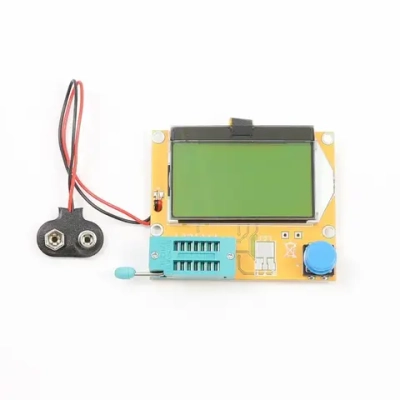 LCR-T4 (Atmega 328P) тестер мультиметр электронных компонентов без корпуса с разъемом для батареи
