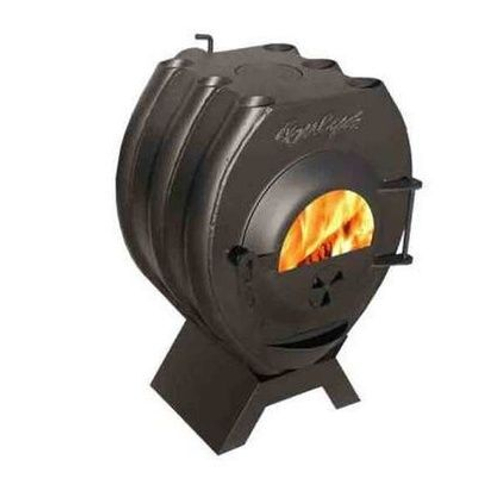 Отопительная печь Березка BulyK 100 со стеклом