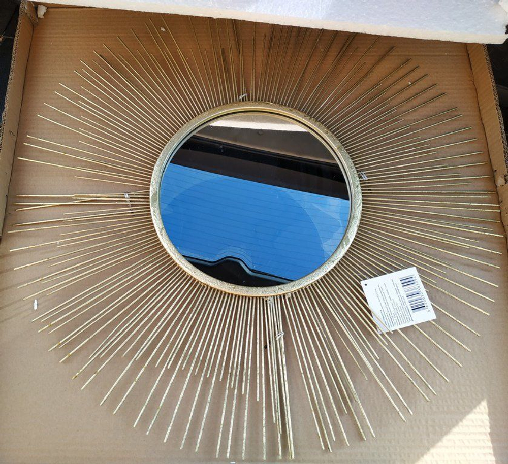 Зеркало настенное Garda Decor 37SM-0734-R
