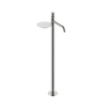 Смеситель STICK напольный для умыв. Nikel Brush с ручкой DIAMOND