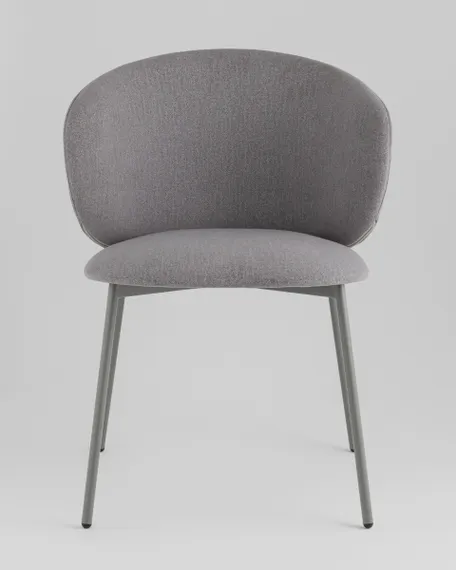 Стул Blaze, серый велюр, серые ножки