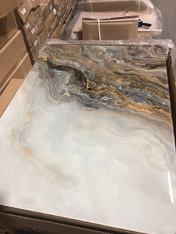 Стол раскладной со стеклянной поверхностью СТД29