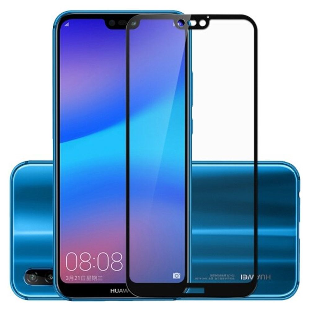 Защитное стекло &quot;Премиум&quot; для Huawei P20 Черное