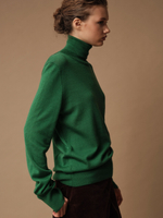 J0215 Джемпер женский, зеленый dbr (M)