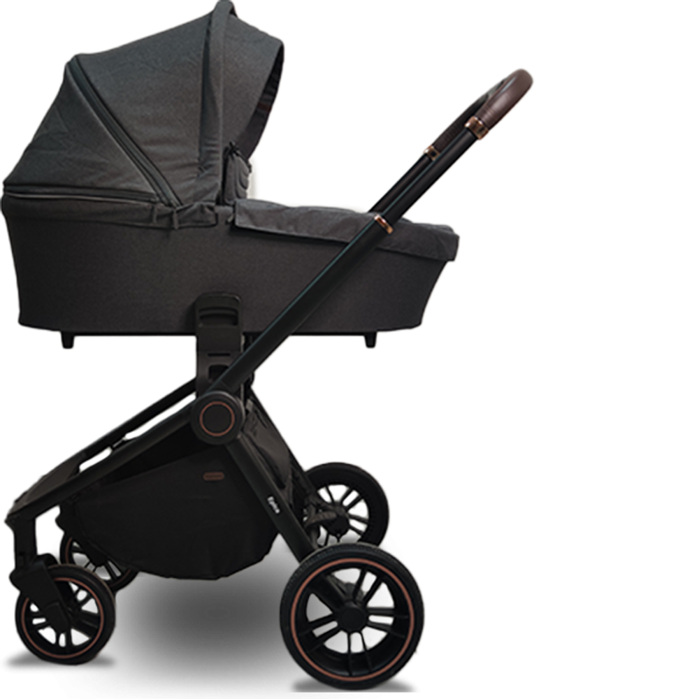 Коляска прогулочная 2 в 1 Epica CRL-8510/1 Iron Grey (Ч/Р)