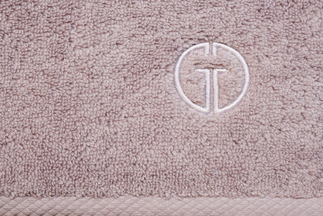 Полотенце 70х140 Garda Decor Соло сиреневое