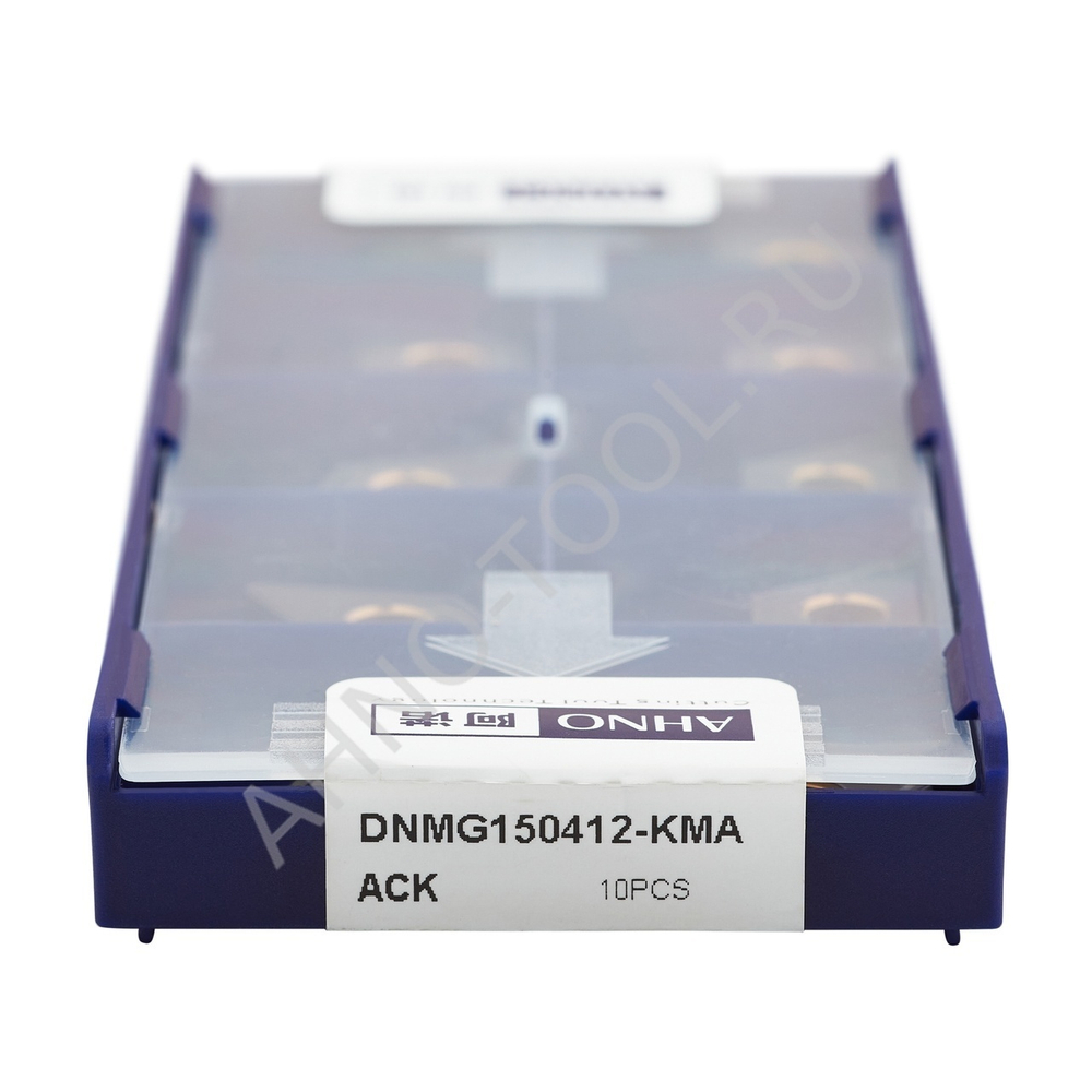Пластина твердосплавная ISO DNMG150412-KMA ACK20E AHNO по чугуну, получистовая