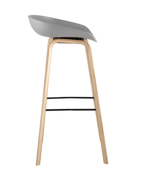 Барный стул Hey серый